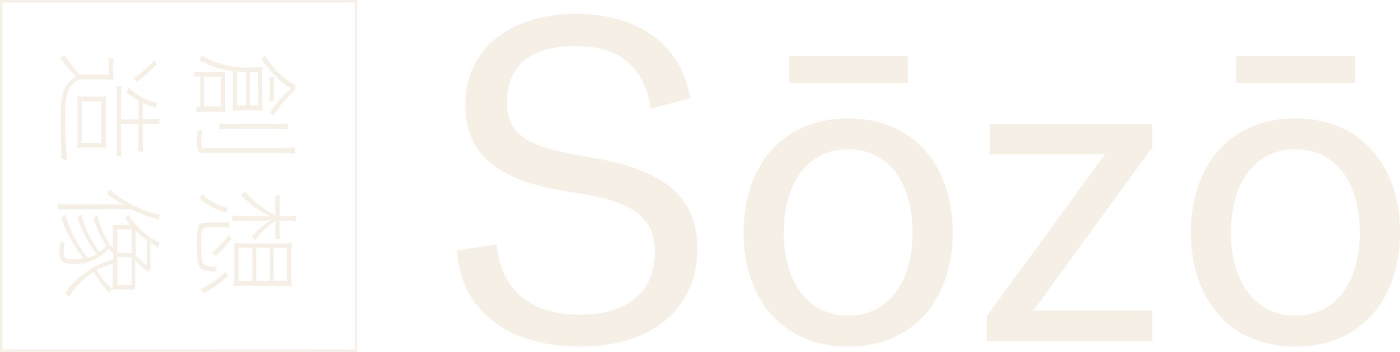 Sozo Newsletter Text Logo Horizontal